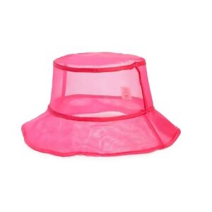 Pink Mesh Bucket Hat
